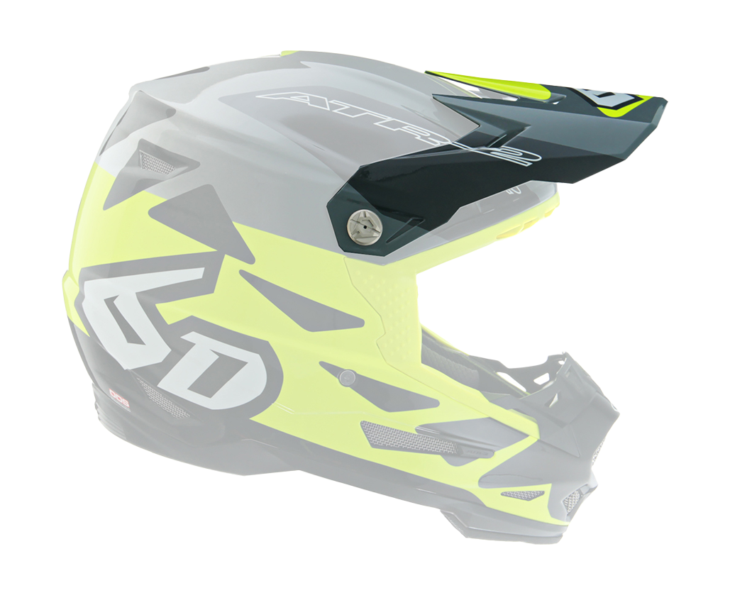 6D Helmet Visor ATR-2 Merge - Yellow / Grey / Black