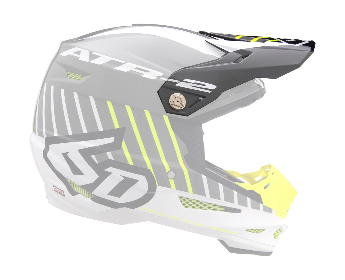 6D Helmet Visor ATR-2 Motion - Neon Yellow