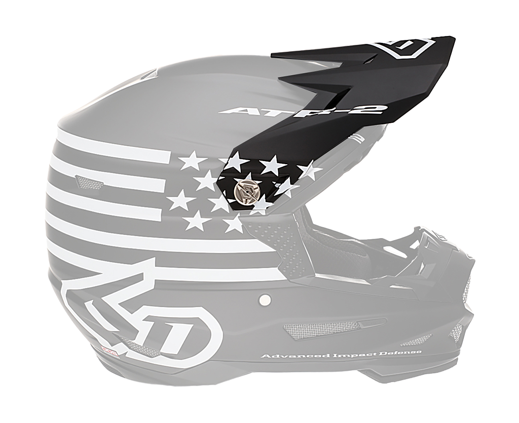 6D Helmet Visor ATR-2 Tactical - Black