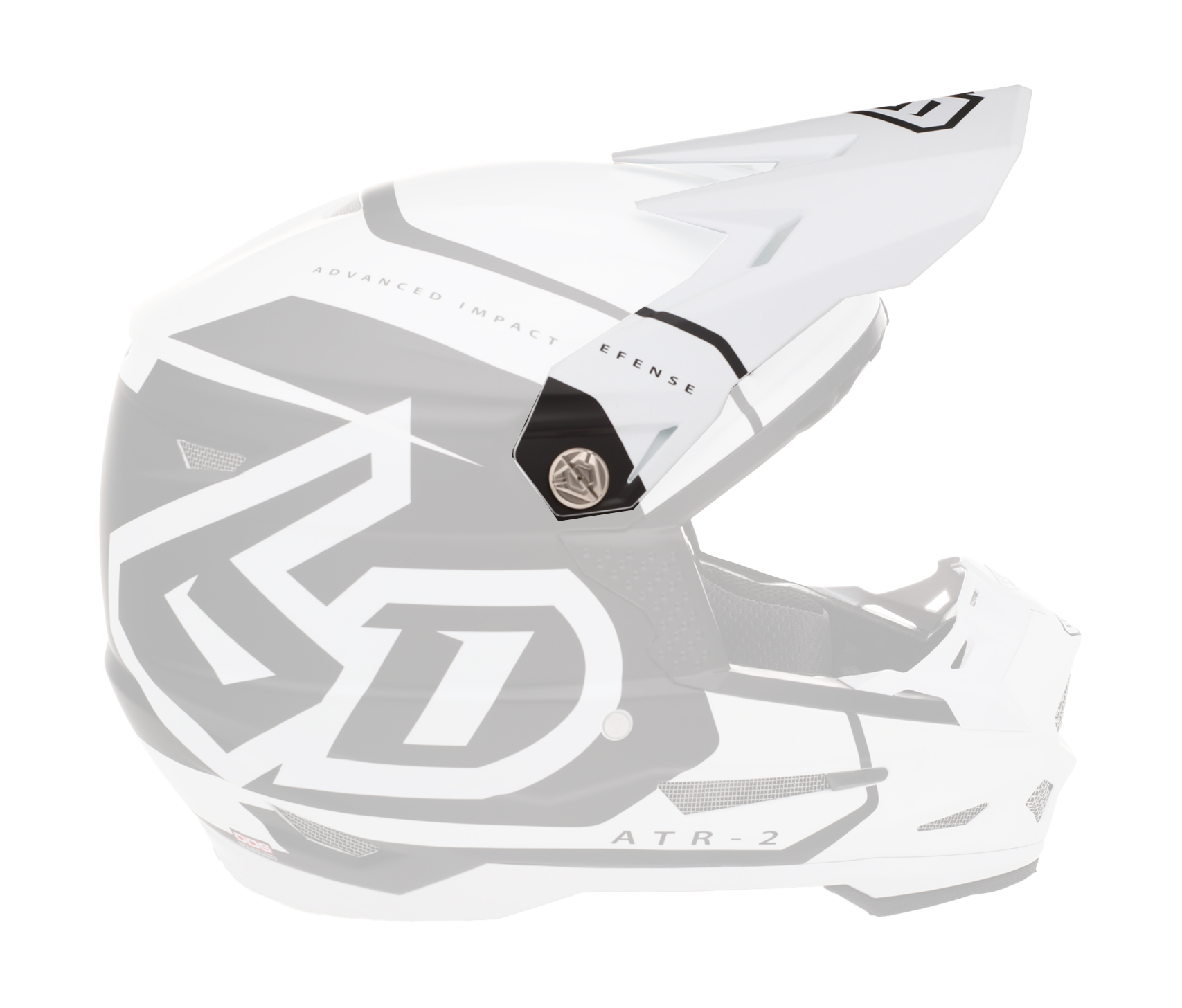 6D Helmet Visor ATR-2 Torque - Matte White