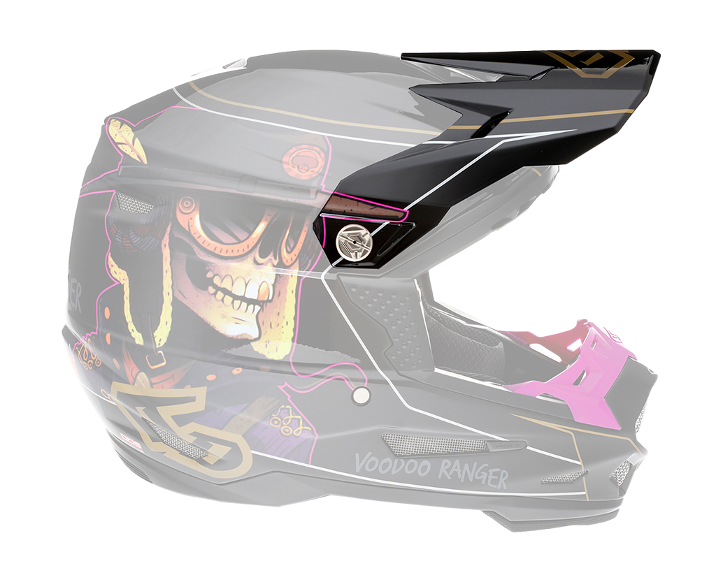 6D Helmet Visor ATR-2 Voodoo Ranger - Black