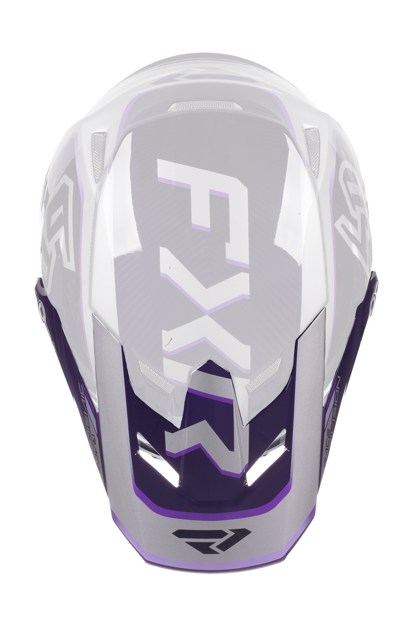 6D Helmet Visor ATR-3 FXR - Grey / Purple