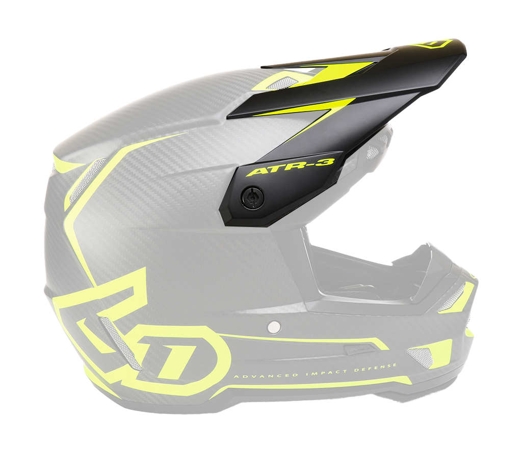 6D Helmet Visor ATR-3 Nova - Neon Yellow