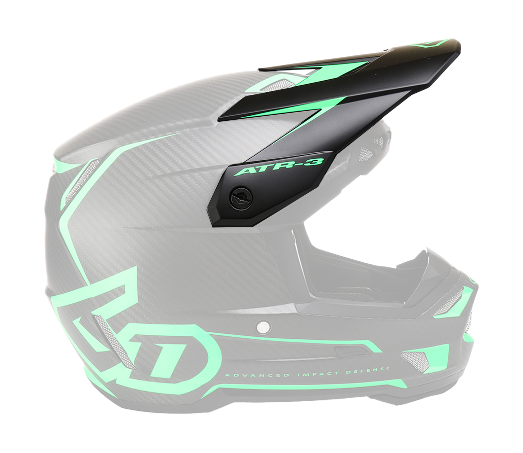 6D Helmet Visor ATR-3 Nova - Neon Green
