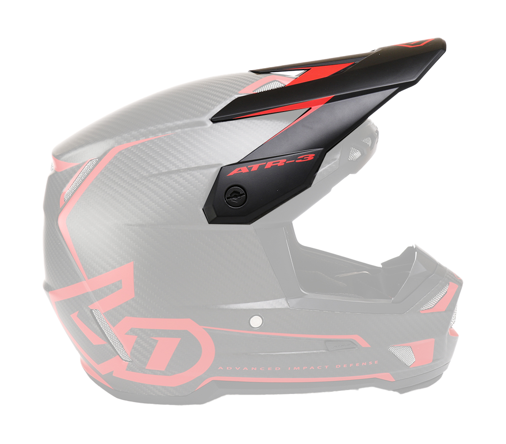 6D Helmet Visor ATR-3 Nova - Red