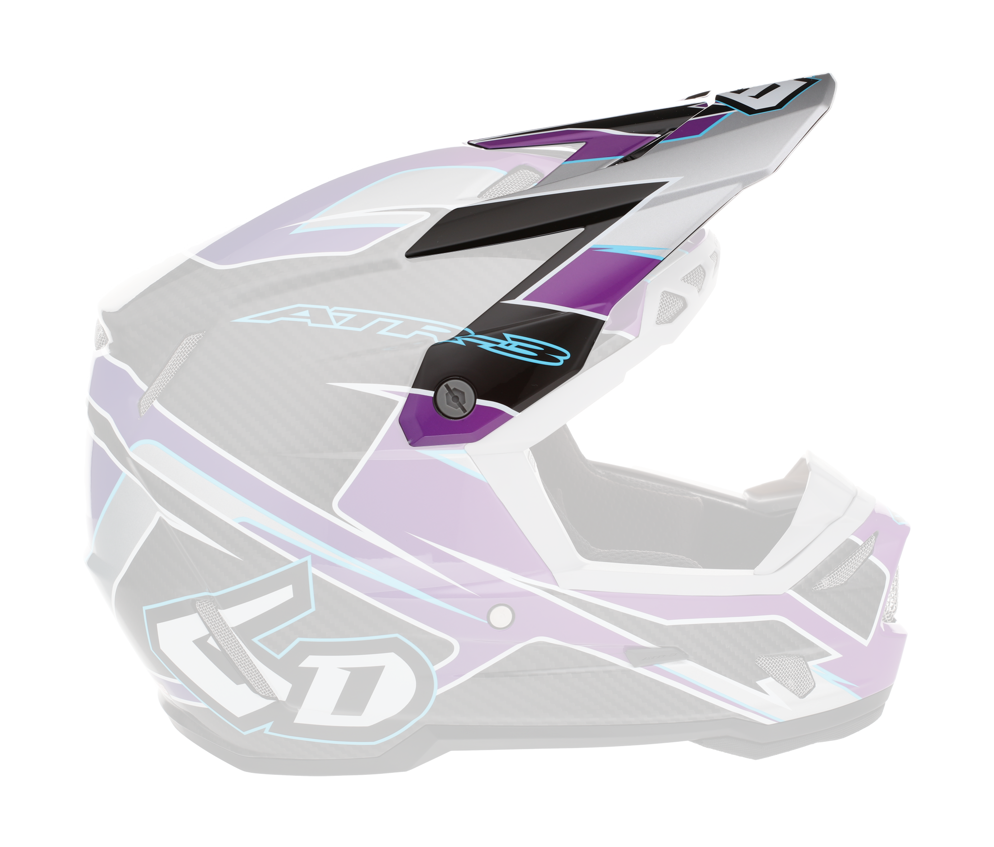6D Helmet Visor ATR-3 Reflex - Purple