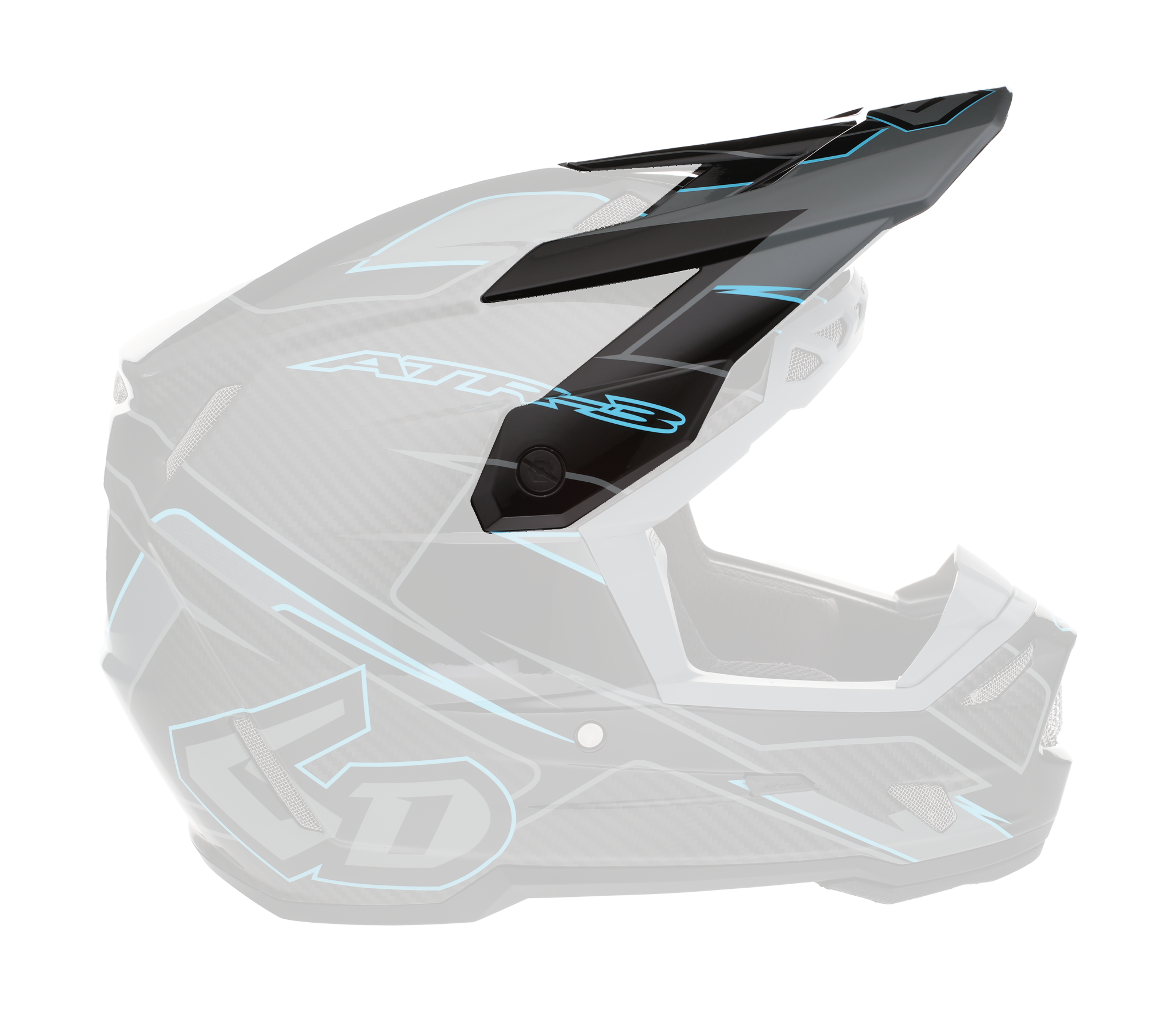 6D Helmet Visor ATR-3 Reflex - Black