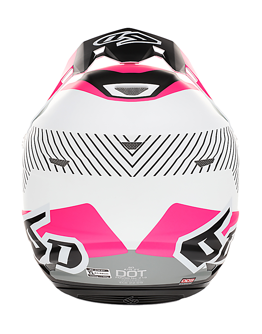 6D Youth Motocross Helmet ATR-2Y Fusion - Pink