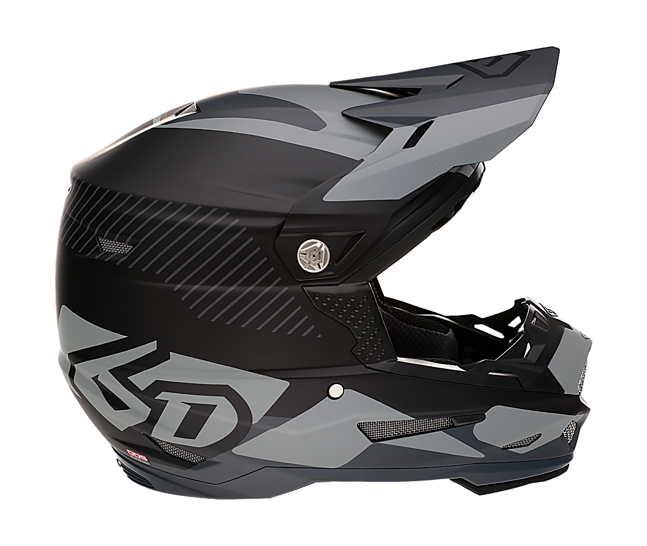 6D Youth Motocross Helmet ATR-2Y Fusion - Black