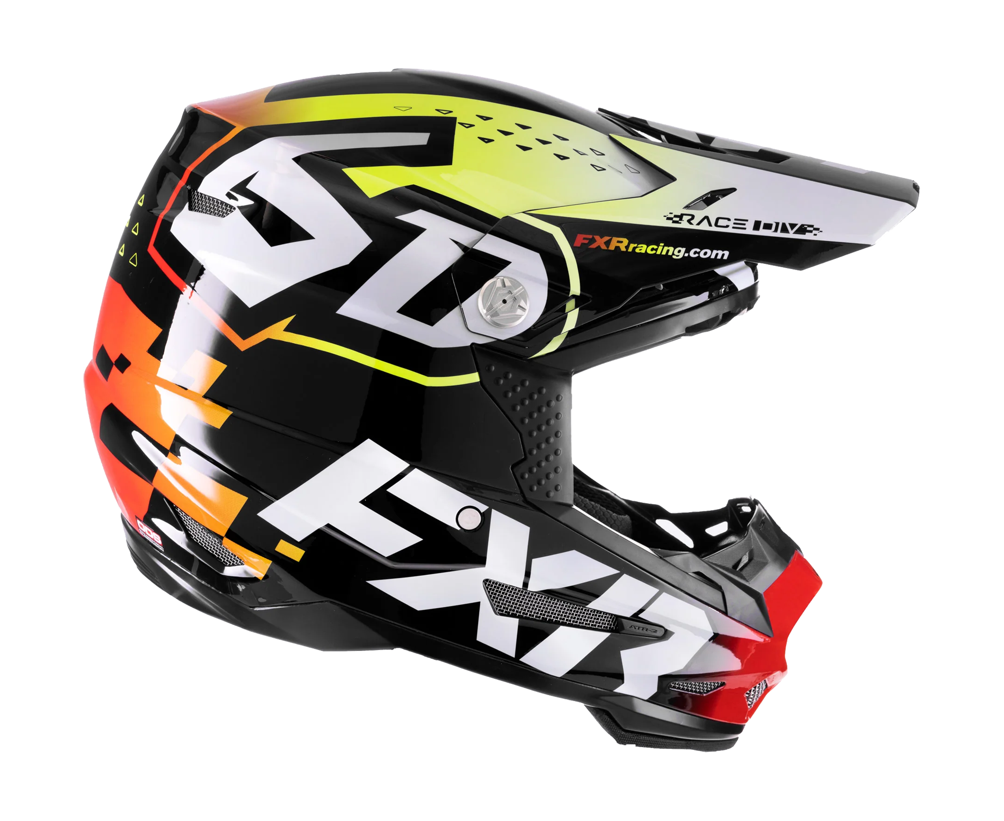 6D Youth Motocross Helmet ATR-2Y FXR - Inferno