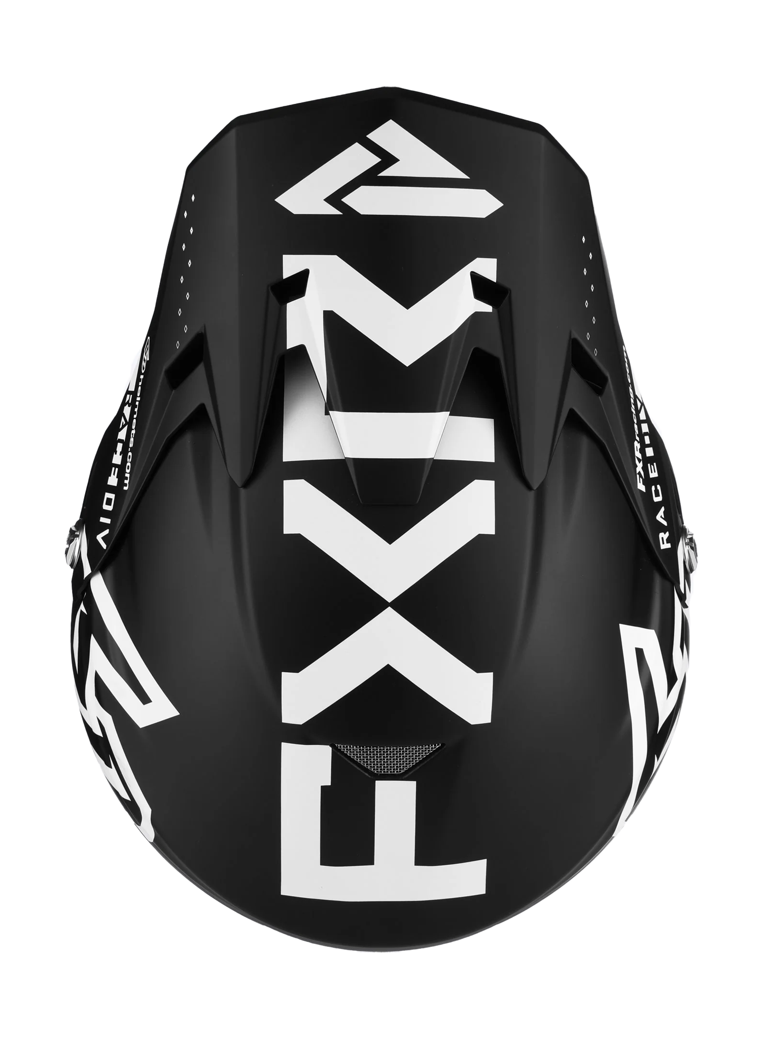 6D Youth Motocross Helmet ATR-2Y FXR - Black / White