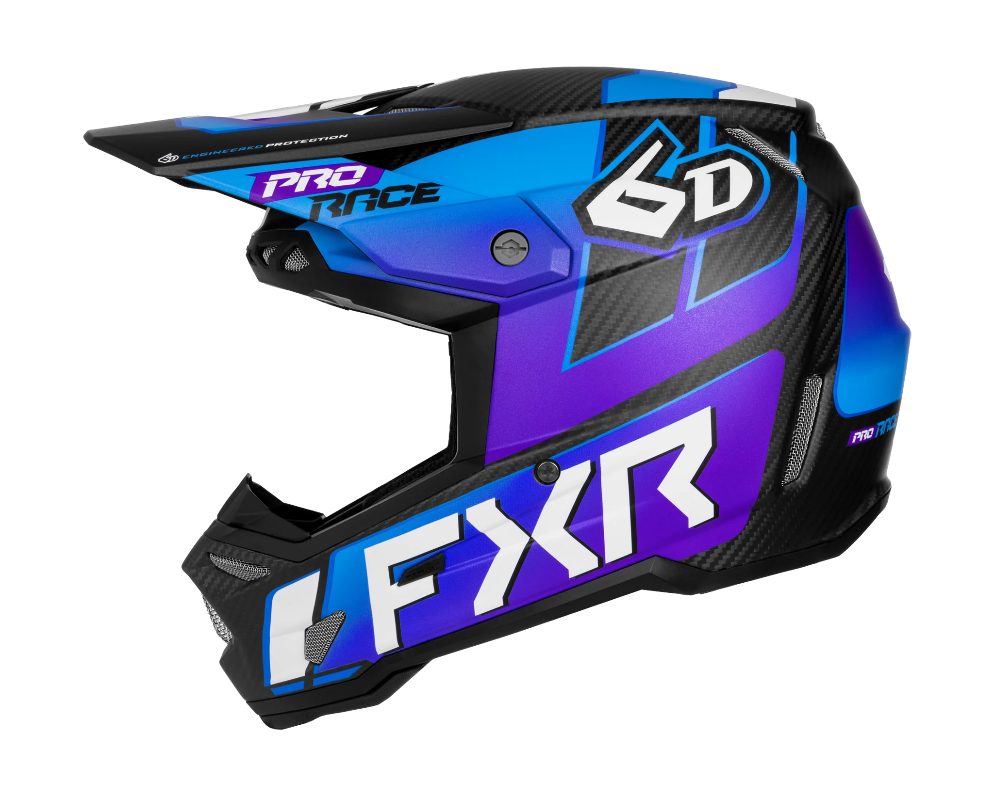 6D Youth Motocross Helmet ATR-3Y FXR - Aurora