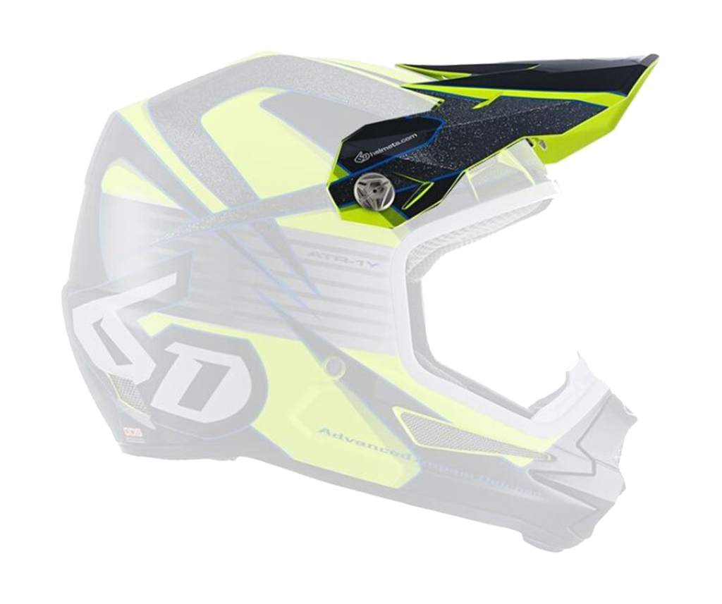 6D Youth Helmet Visor ATR-1Y Avenger - Neon Yellow
