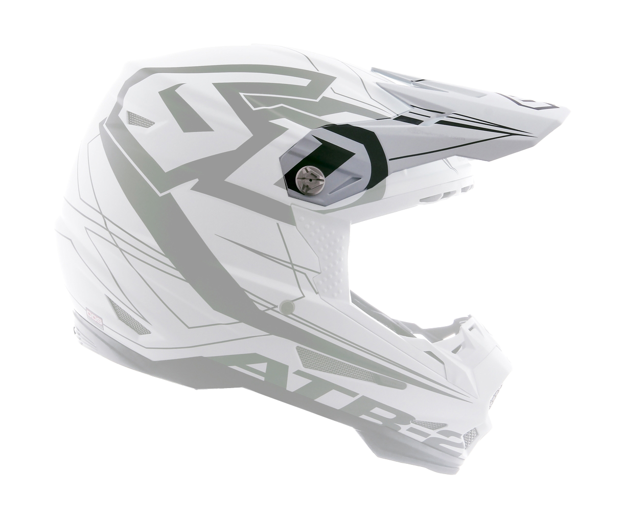 6D Youth Helmet Visor ATR-2Y Aero - White