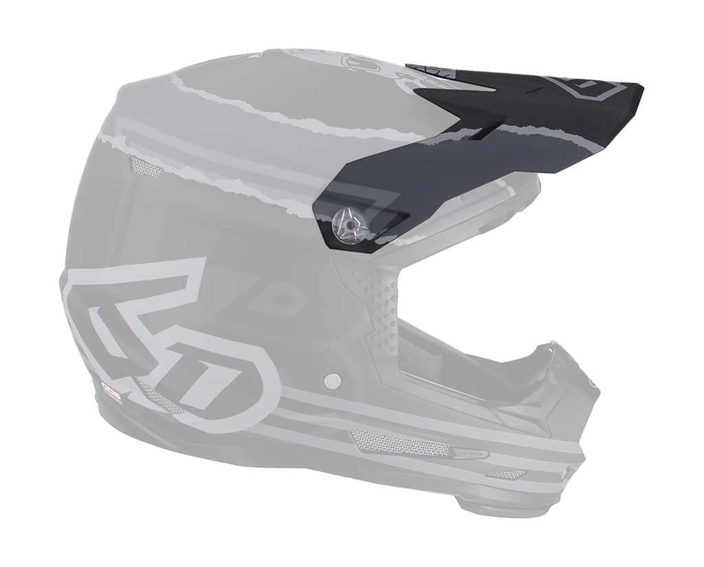 6D Youth Helmet Visor ATR-2Y Danger Boy - Matte Black