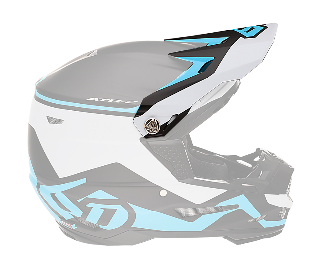 6D Youth Helmet Visor ATR-2Y Drive - Cyan