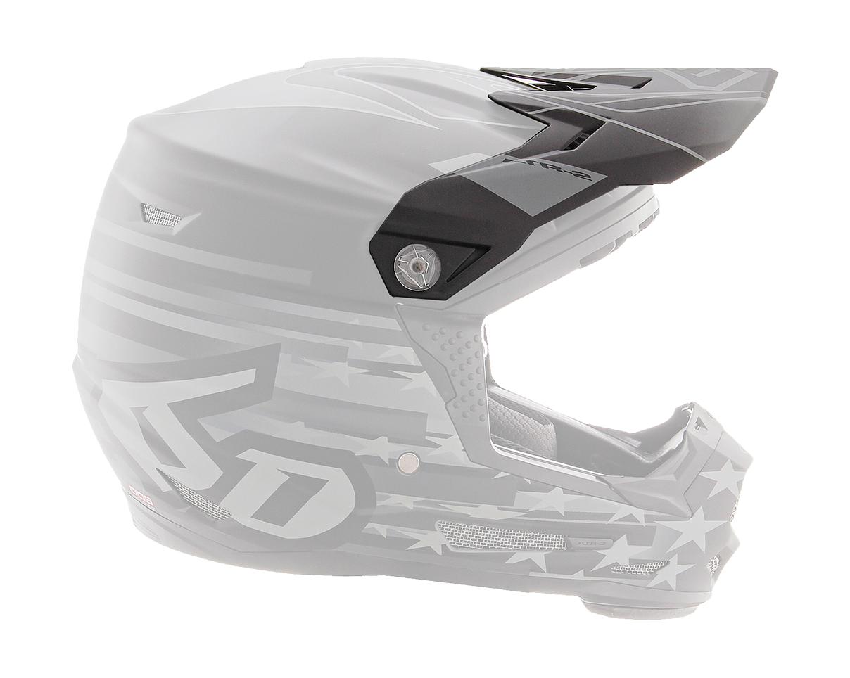 6D Youth Helmet Visor ATR-2Y Patriot LE - Black