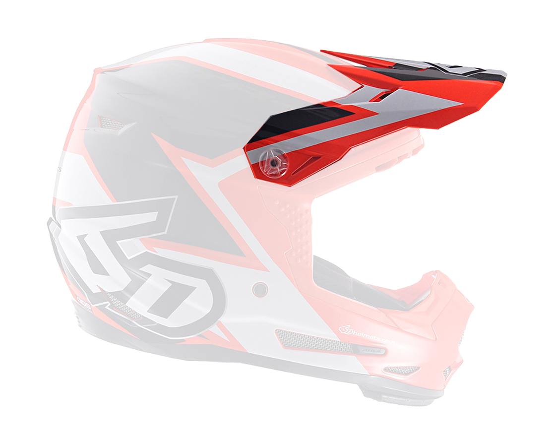 6D Youth Helmet Visor ATR-2Y Strike - Neon Orange