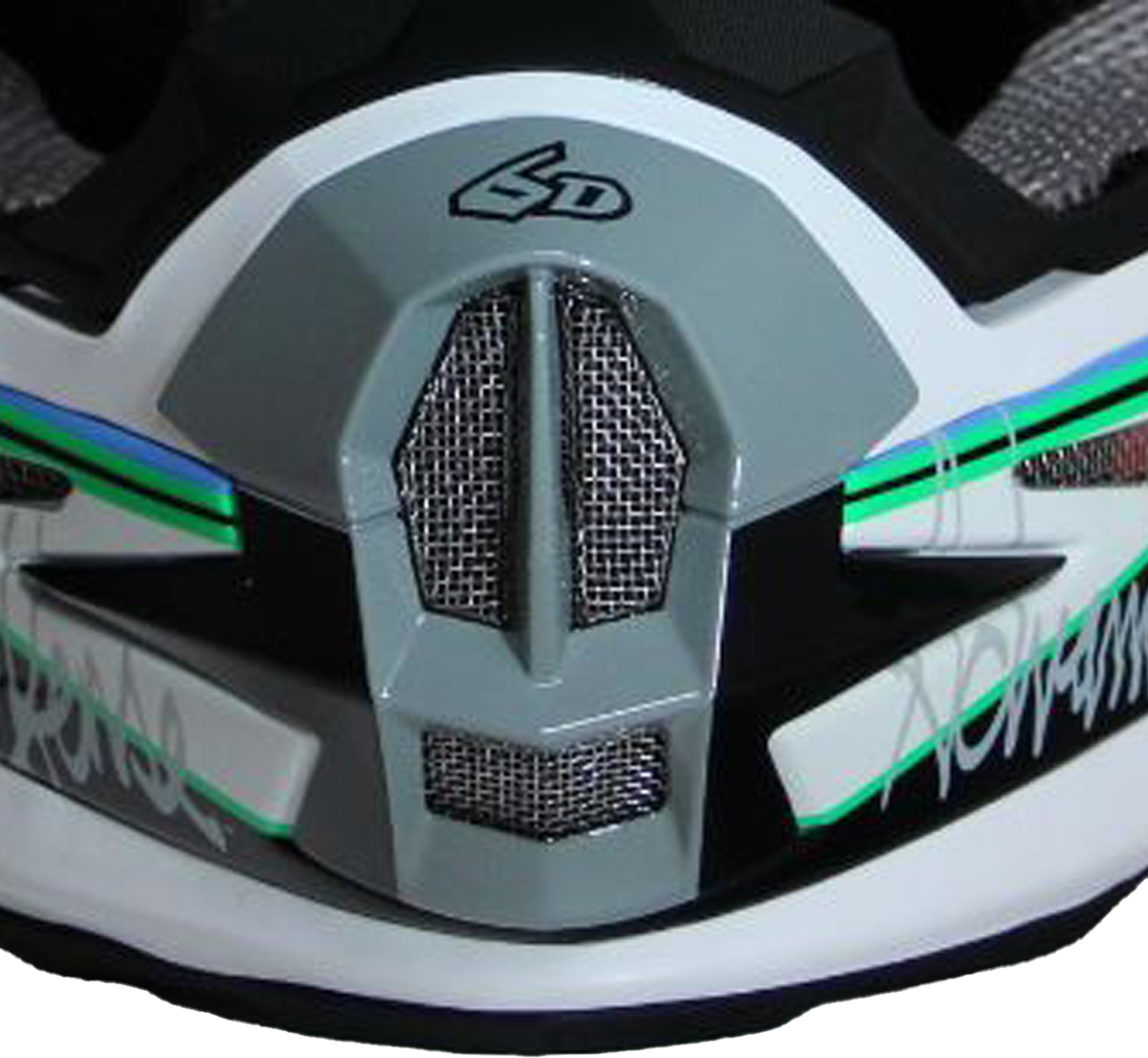 6D Mouthpiece ATR-1 Intruder Graphic - Orange / Black