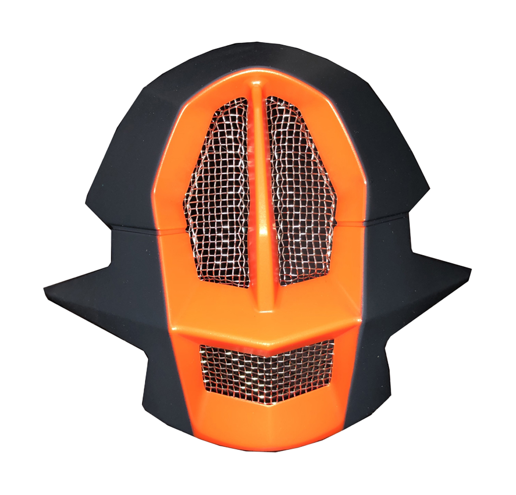 6D Mouthpiece ATR-1 Stealth Graphic - Charcoal / Neon Orange