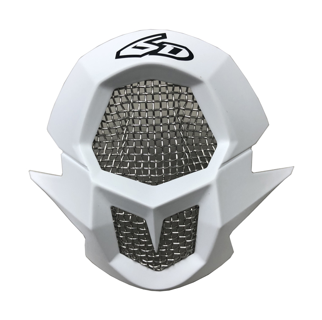 6D Mouthpiece ATR-1 Stealth Graphic - Matte White