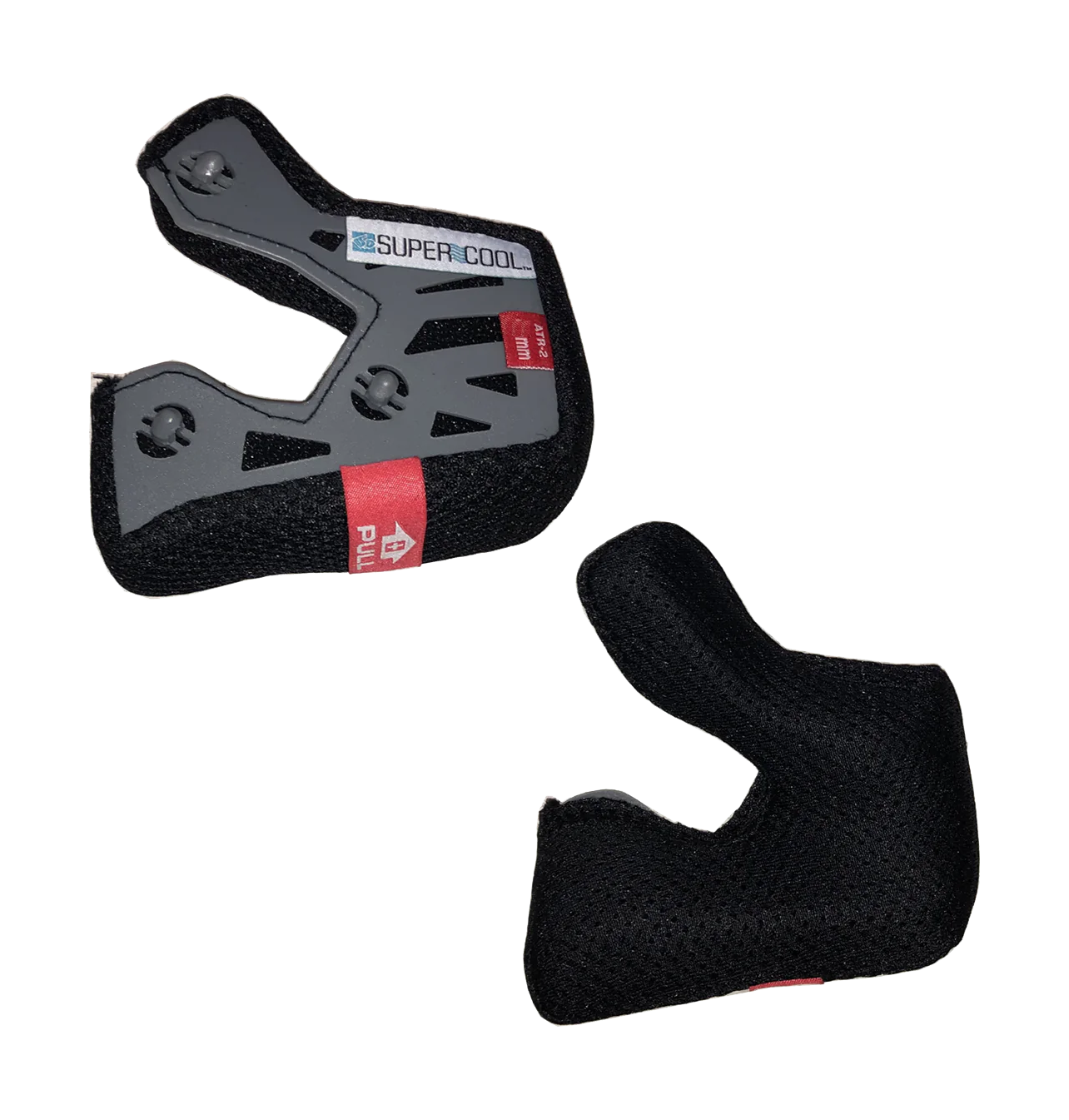 6D Cheek Pad Set ATR-2 Super Cool - Black