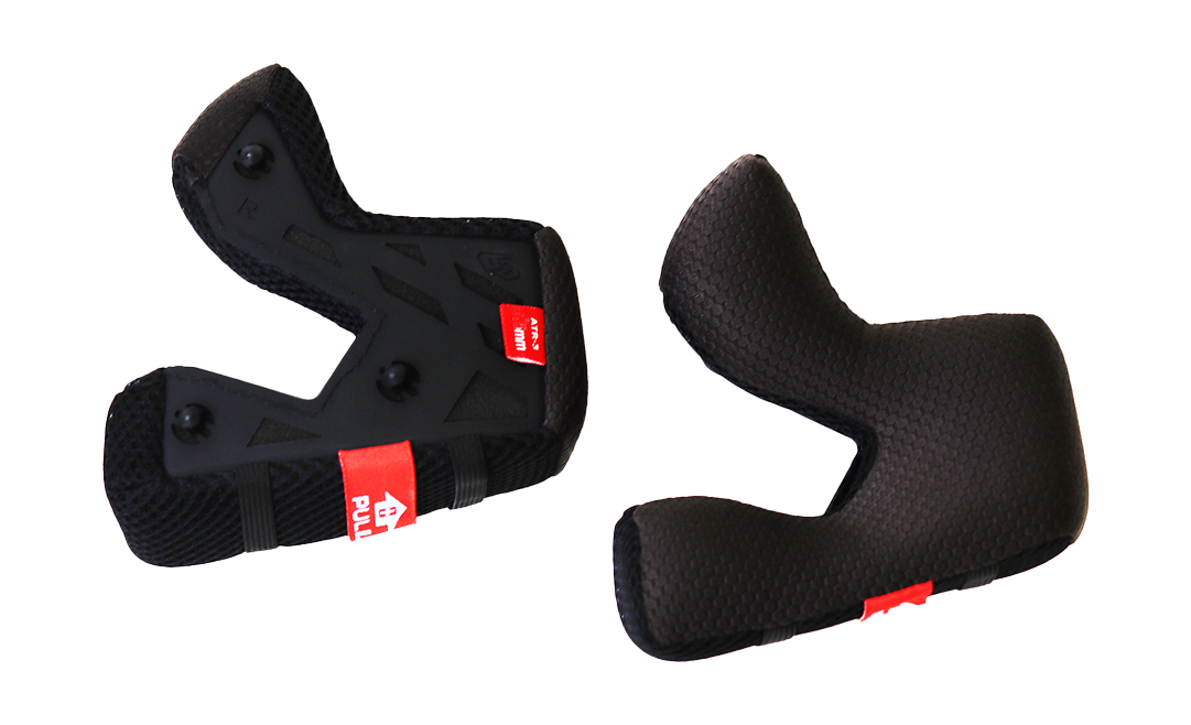 6D Cheek Pad Set ATR-3 Comfort - Black