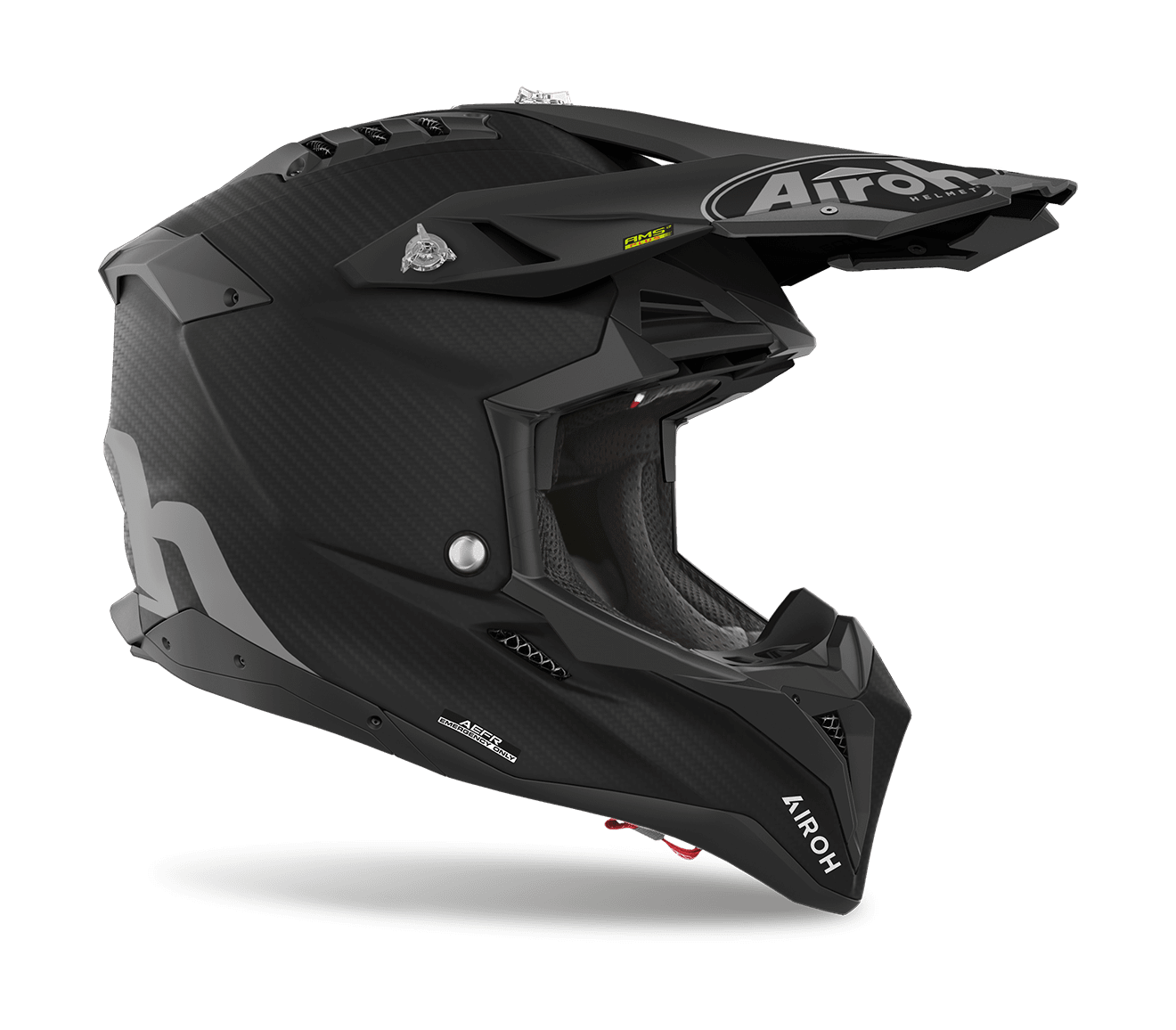 Airoh Motocross Helmet Aviator 3 Carbon - Matte Black