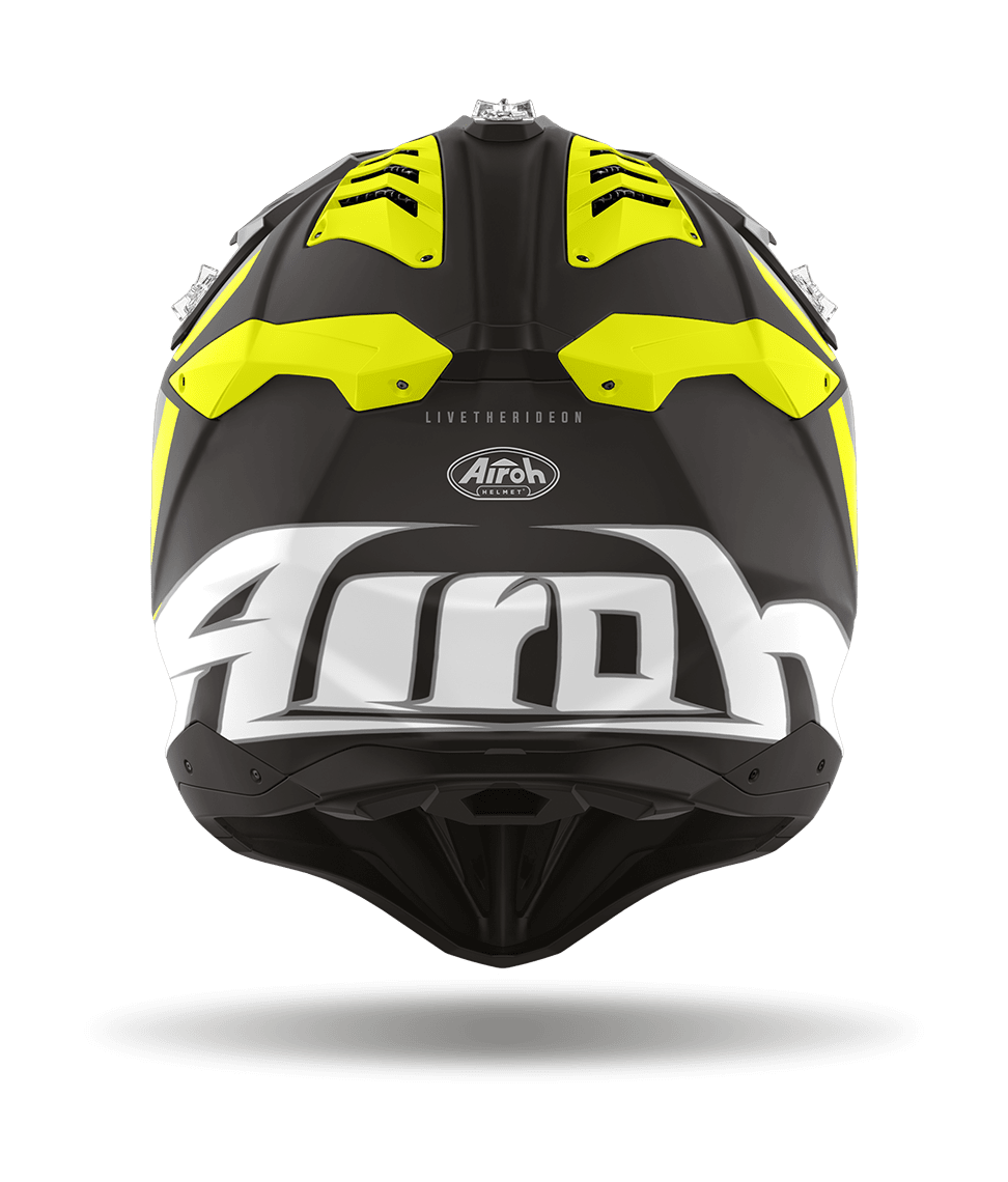 Airoh Motocross Helmet Aviator 3 Glory - Matte Yellow