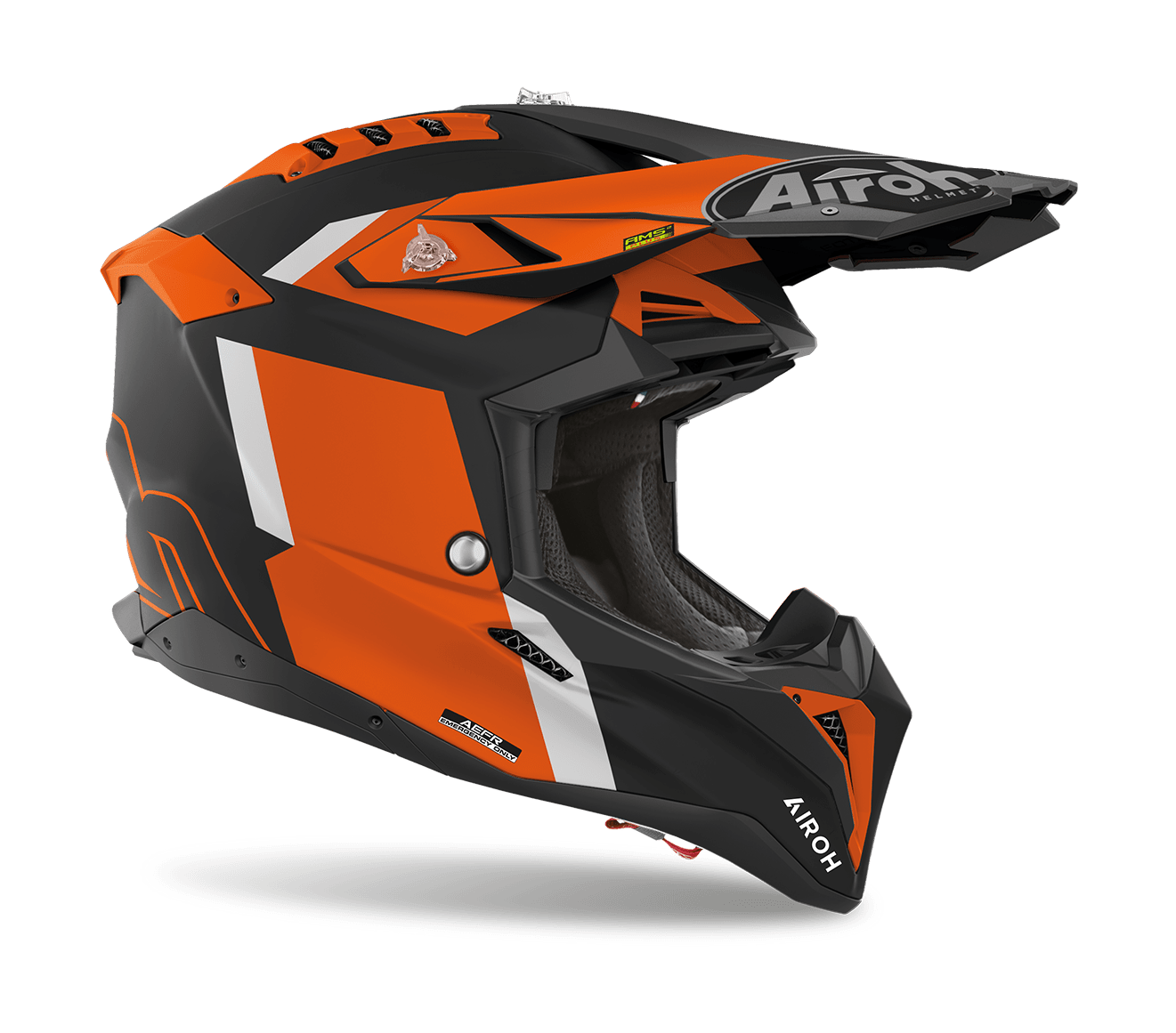 Airoh Motocross Helmet Aviator 3 Glory - Matte Orange