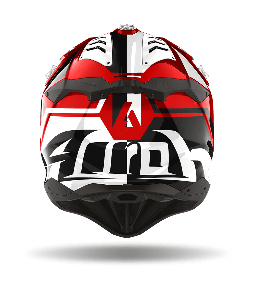 Airoh Motocross Helmet Aviator 3 League - Gloss Red