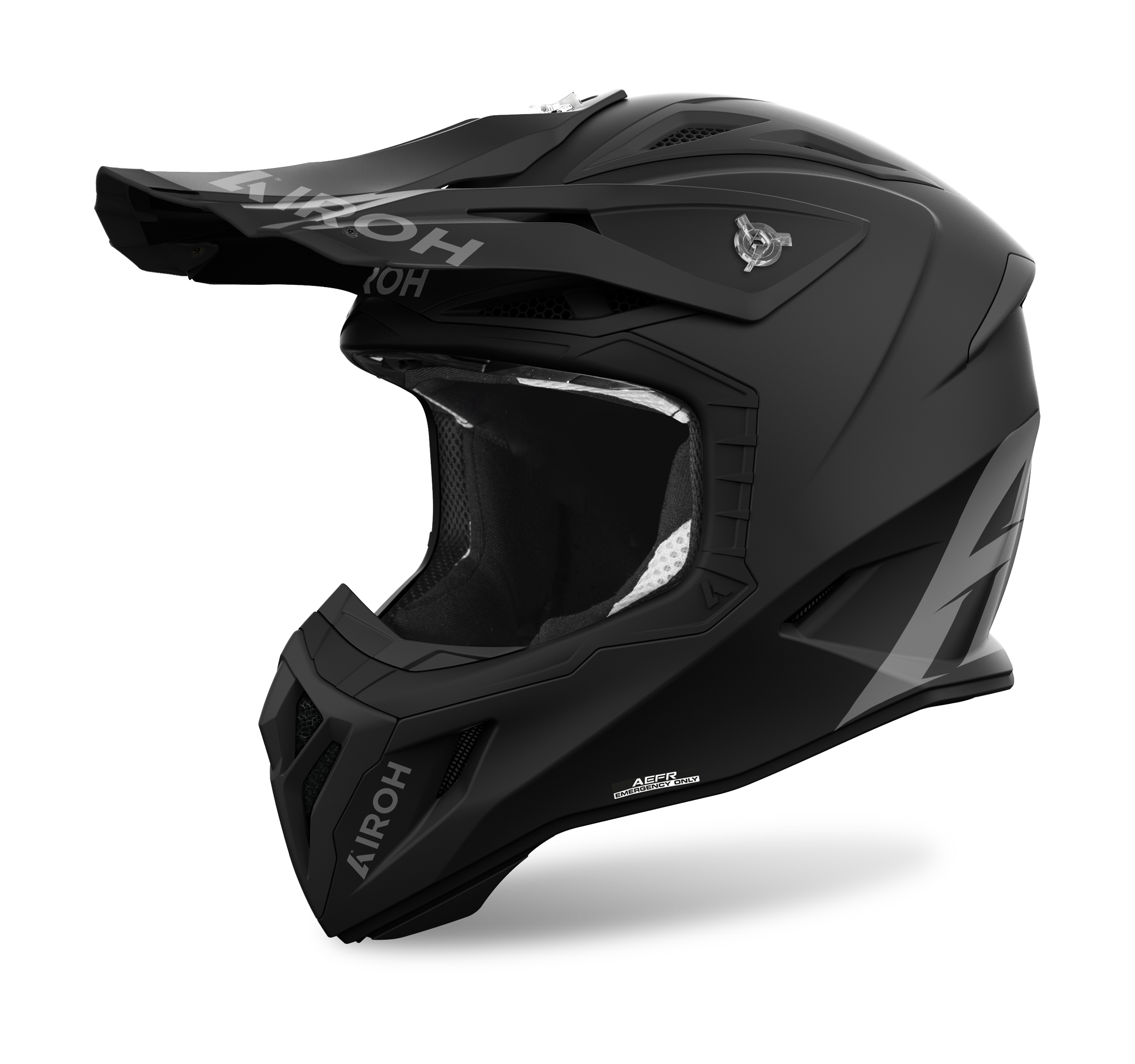 Airoh Motocross Helmet Aviator Ace 2 Color - Matte Black