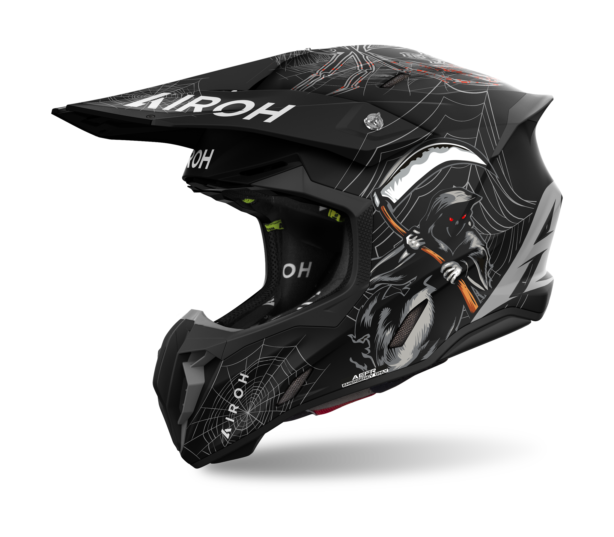 Airoh Motocross Helmet Twist 3 Arcade - Matte Black