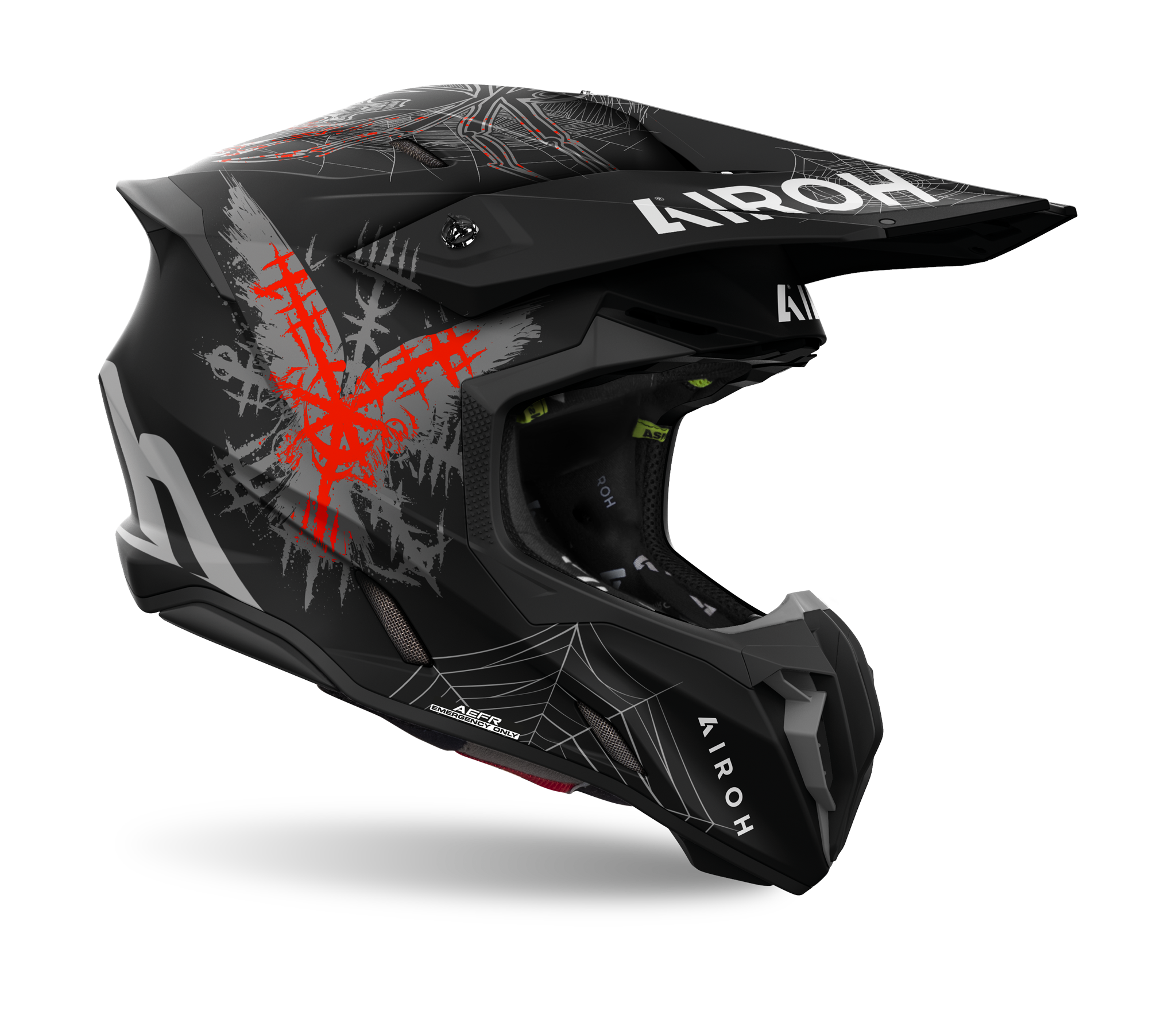 Airoh Motocross Helmet Twist 3 Arcade - Matte Black