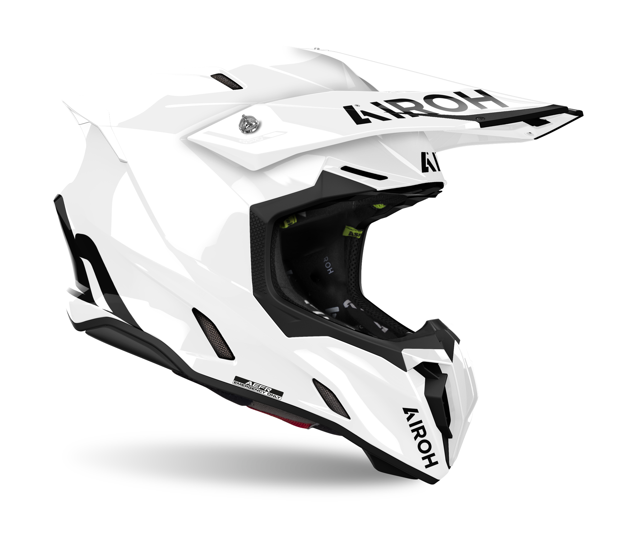 Airoh Motocross Helmet Twist 3 Color - Gloss White