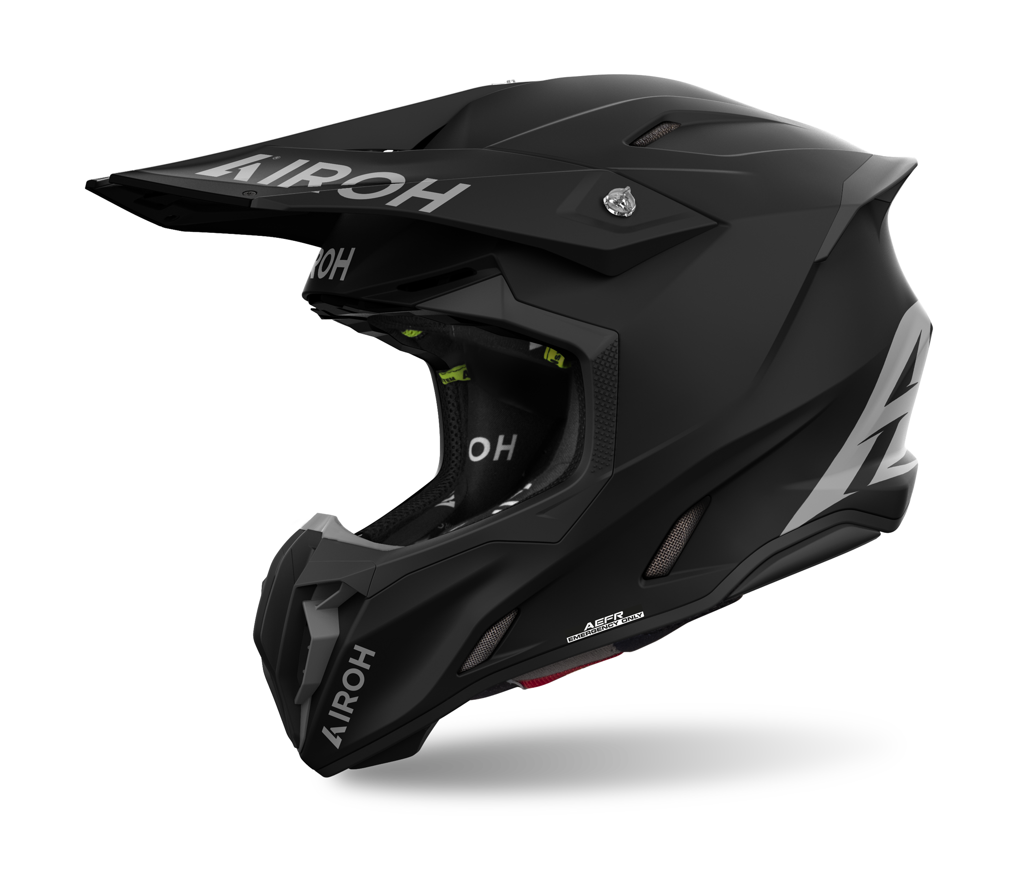 Airoh Motocross Helmet Twist 3 Color - Matte Black
