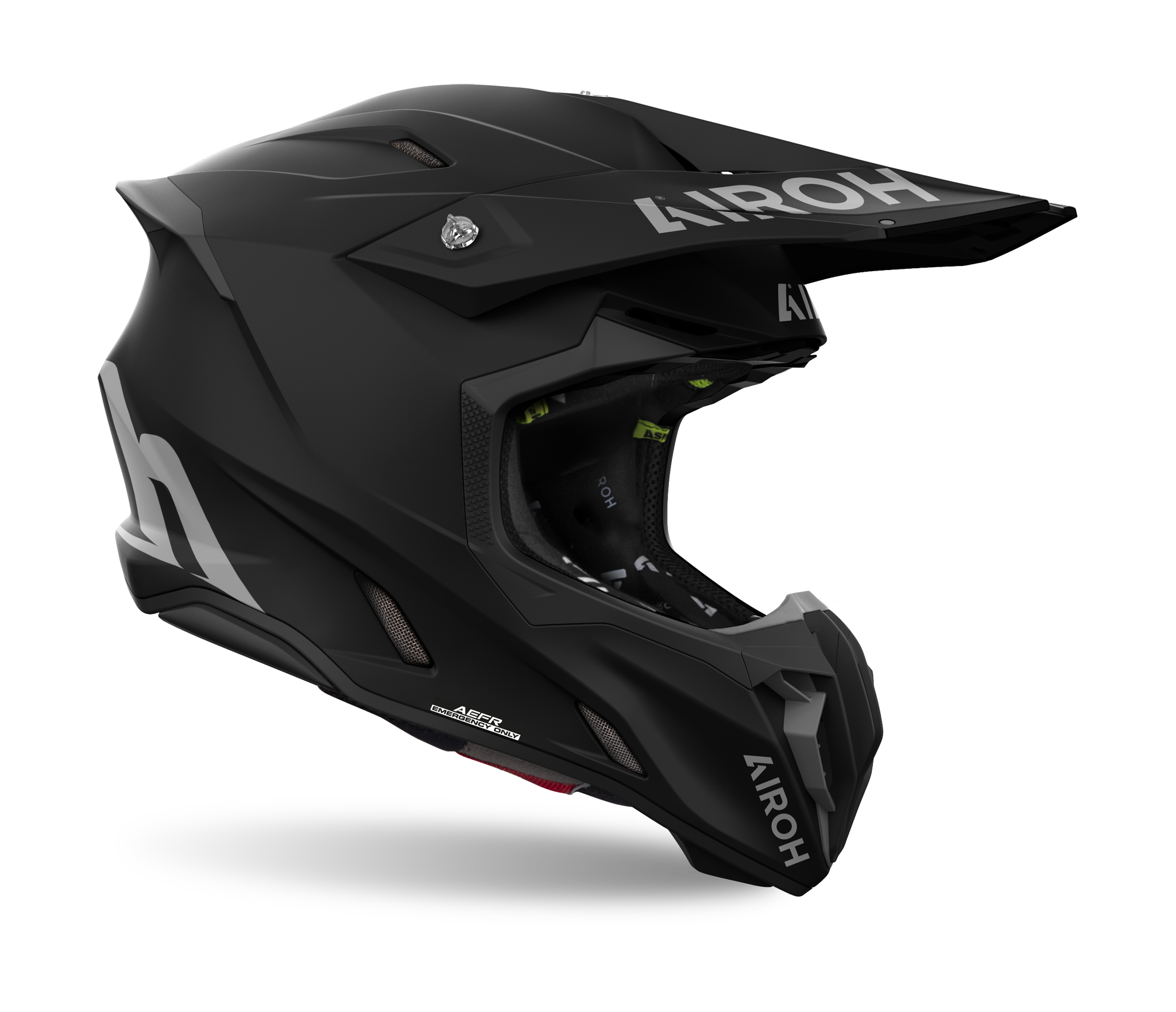 Airoh Motocross Helmet Twist 3 Color - Matte Black