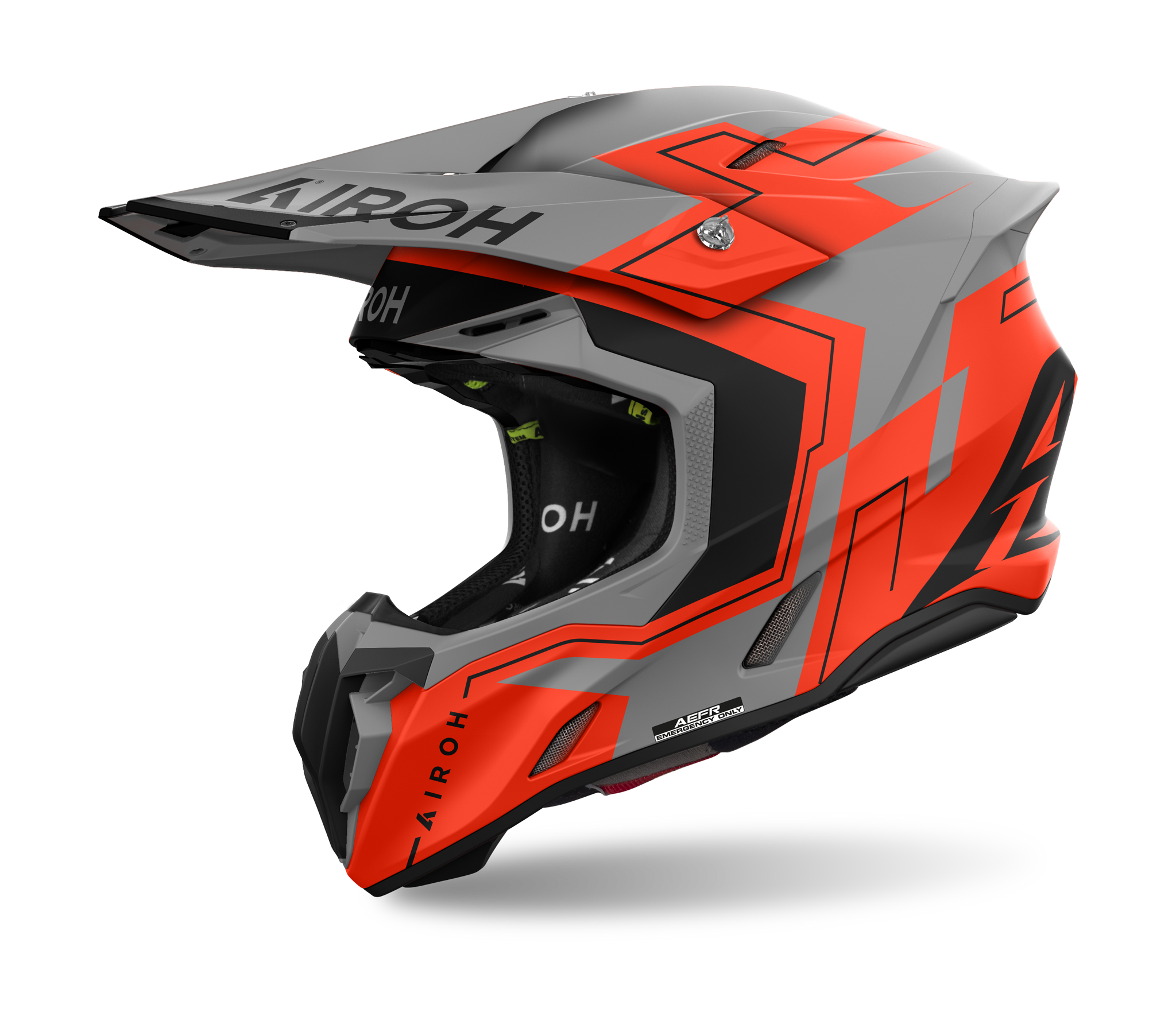 Airoh Motocross Helmet Twist 3 Dizzy - Matte Fluo Orange