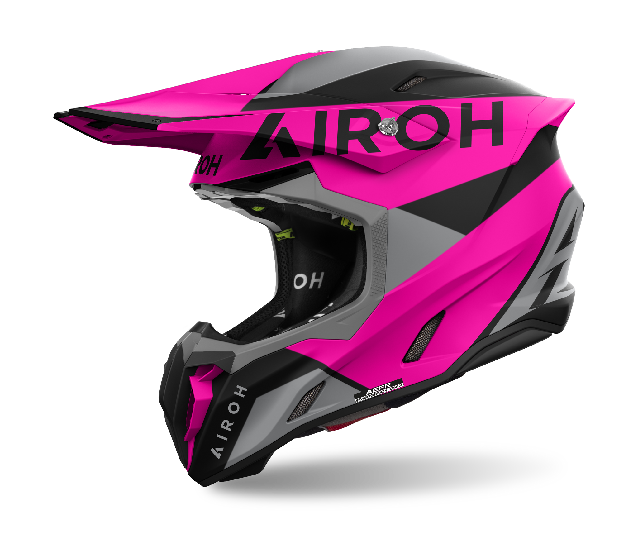 Airoh Motocross Helmet Twist 3 King - Matte Pink