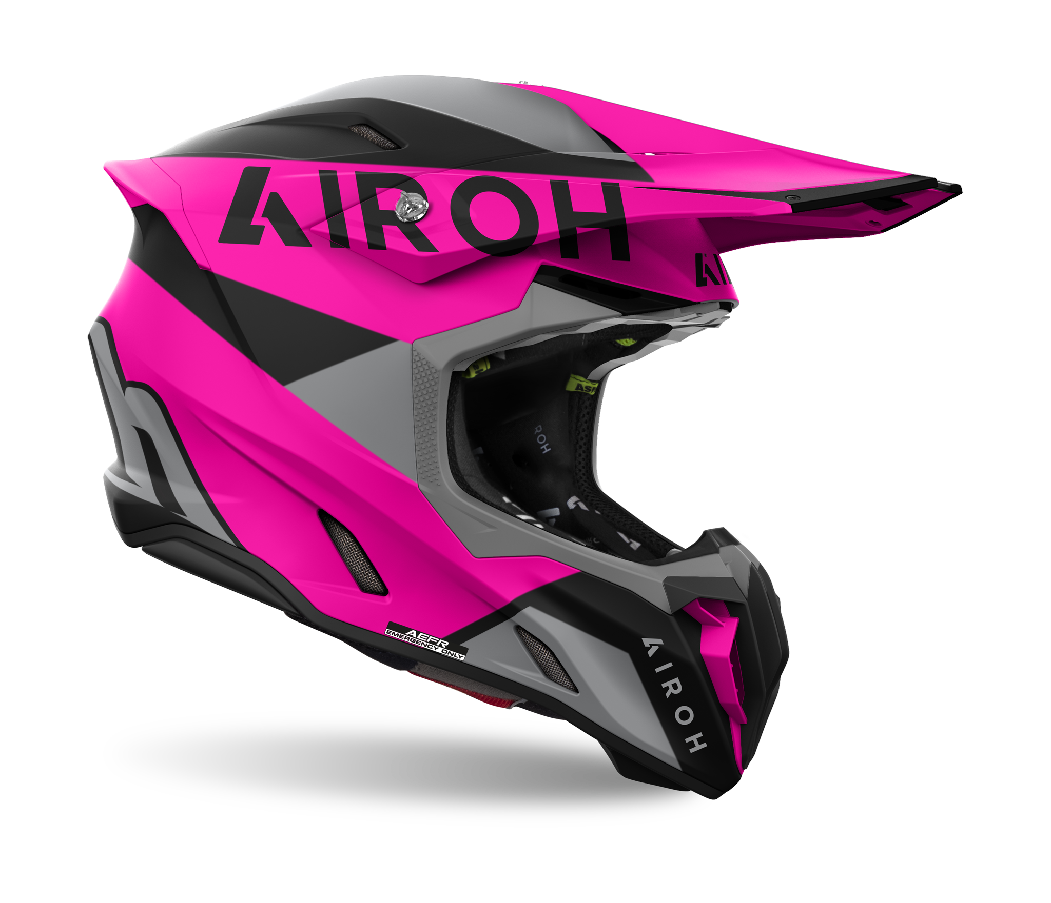 Airoh Motocross Helmet Twist 3 King - Matte Pink