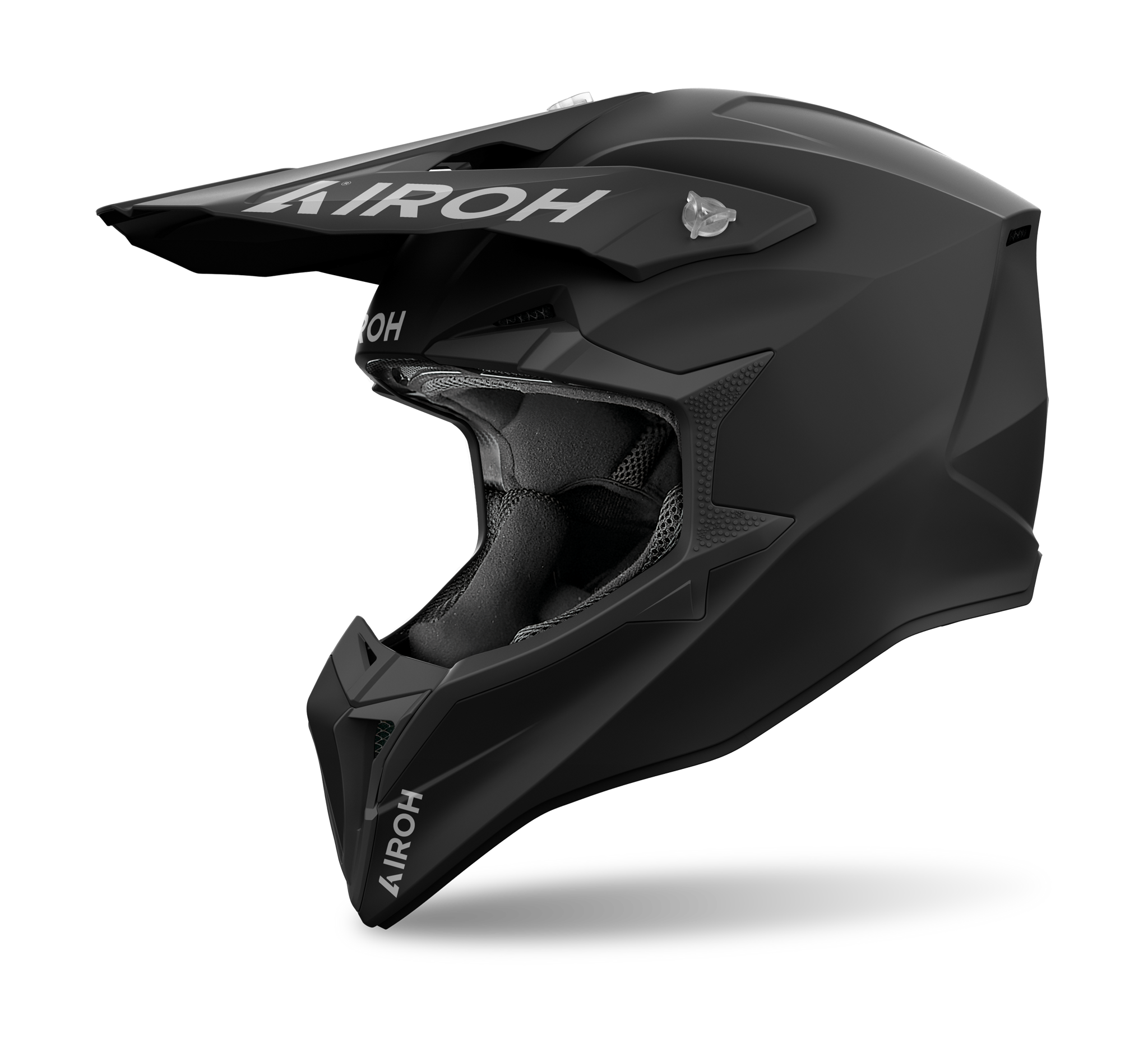 Airoh Motocross Helmet Wraap Color - Matte Black
