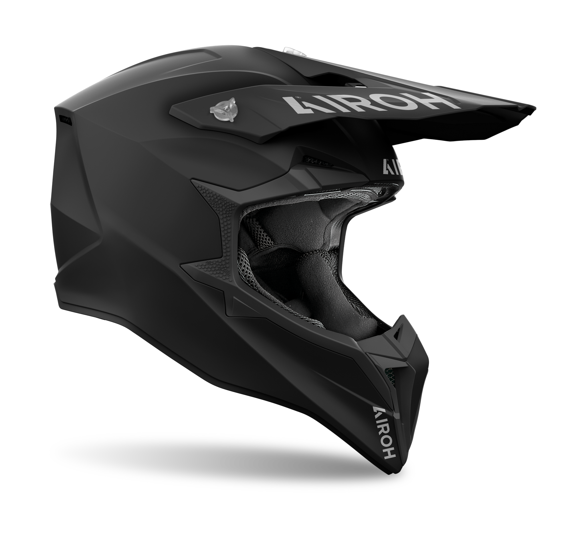 Airoh Motocross Helmet Wraap Color - Matte Black