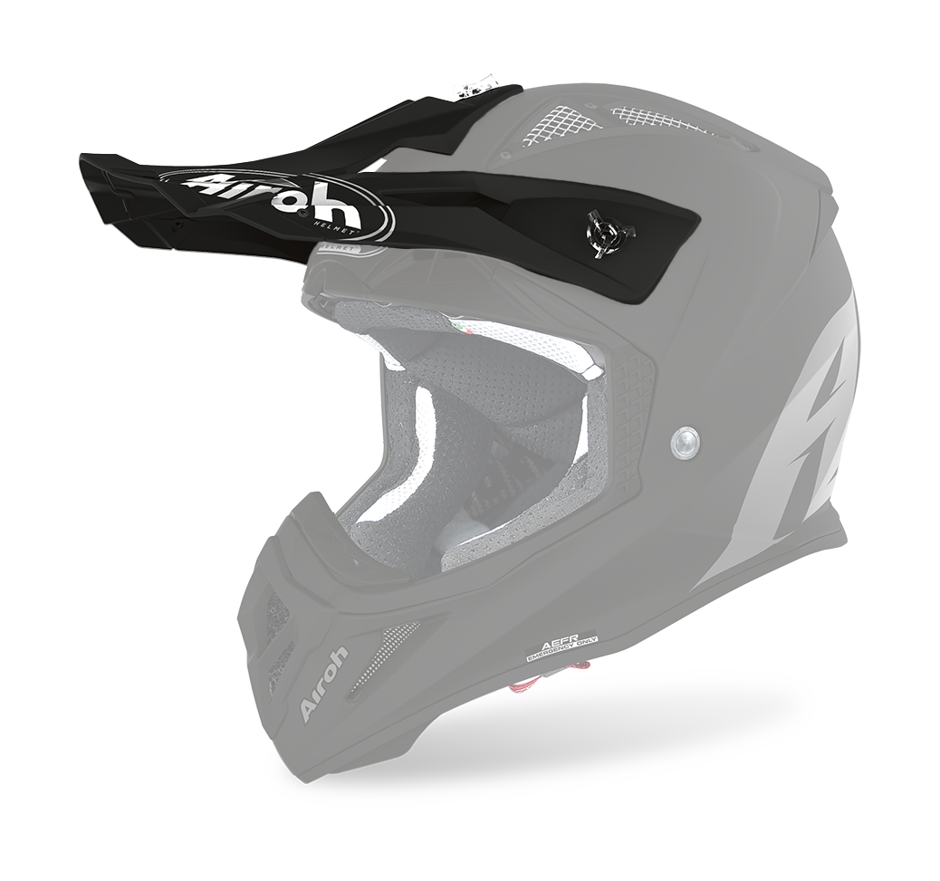 Airoh Helmet Visor Aviator Ace Color - Matte Black