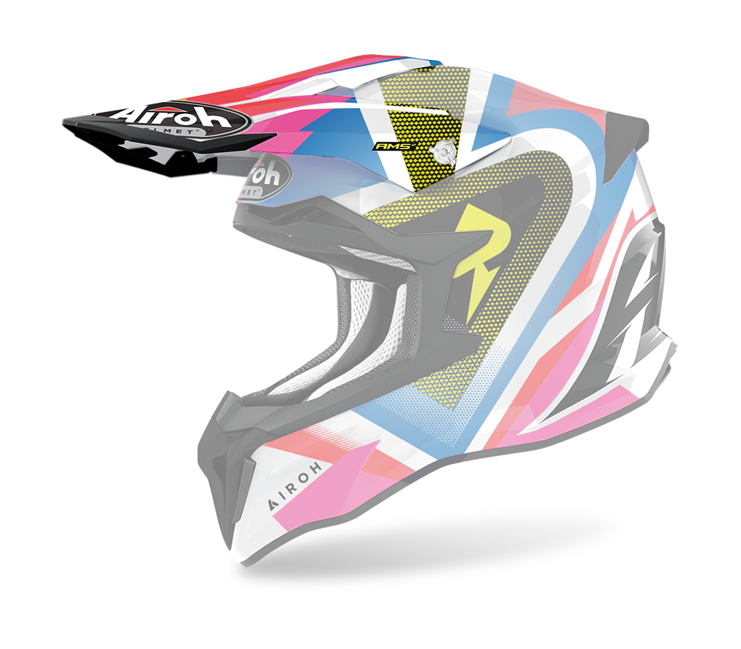 Airoh Helmet Visor Strycker View - Gloss Multi