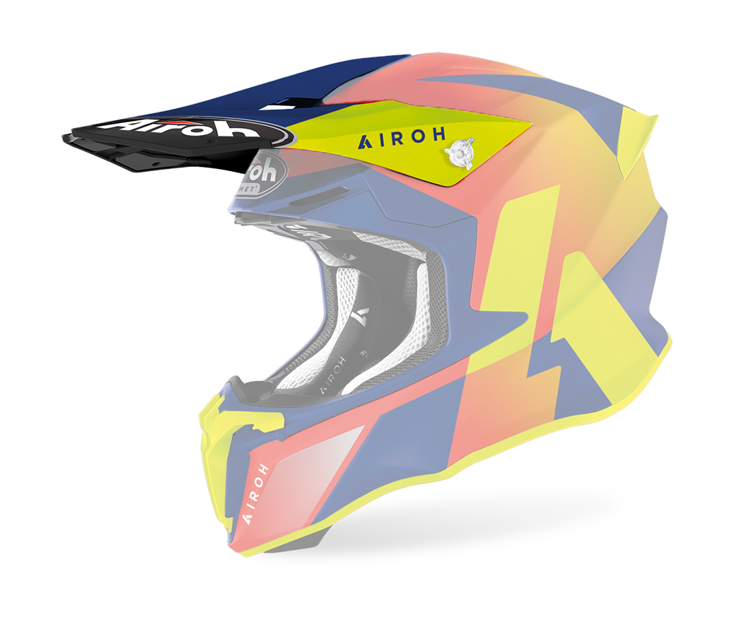 Airoh Helmet Visor Twist 2.0 Lift - Matte Azure