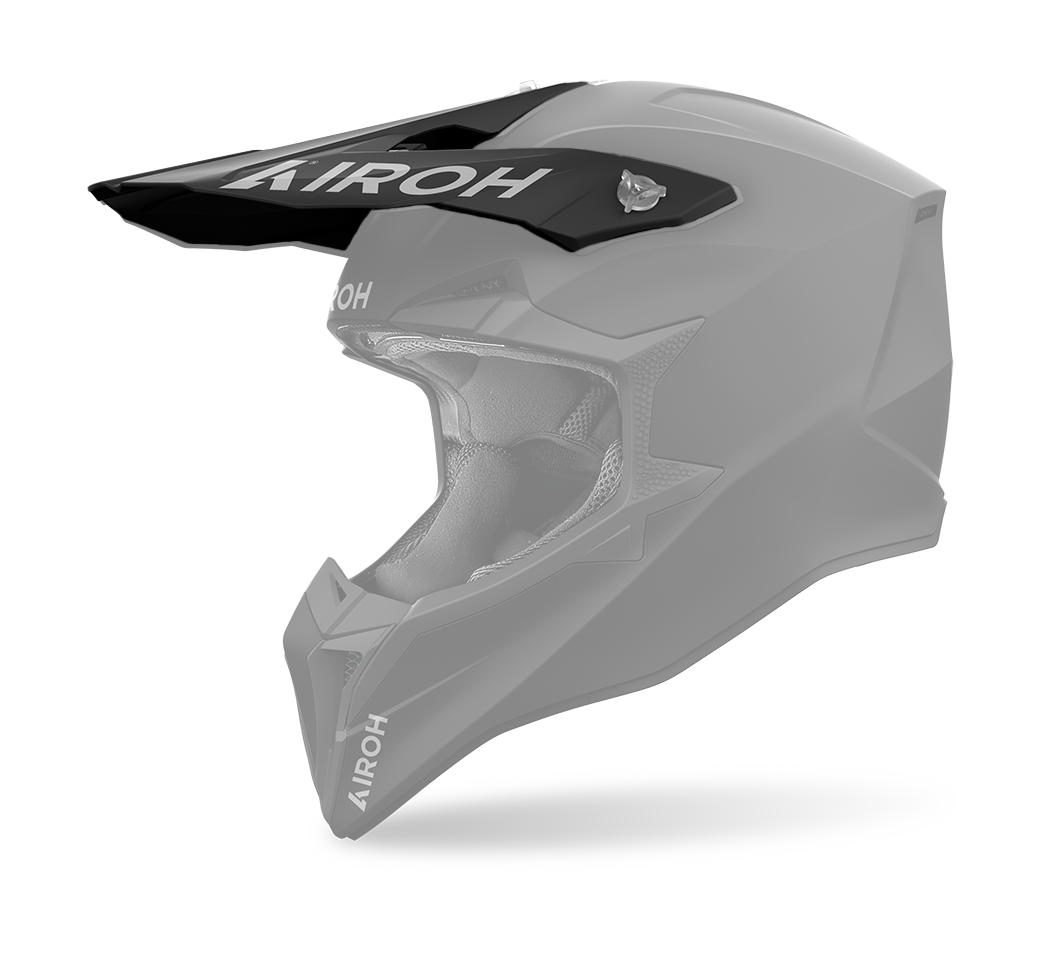 Airoh Helmet Visor Wraap Color - Matte Black