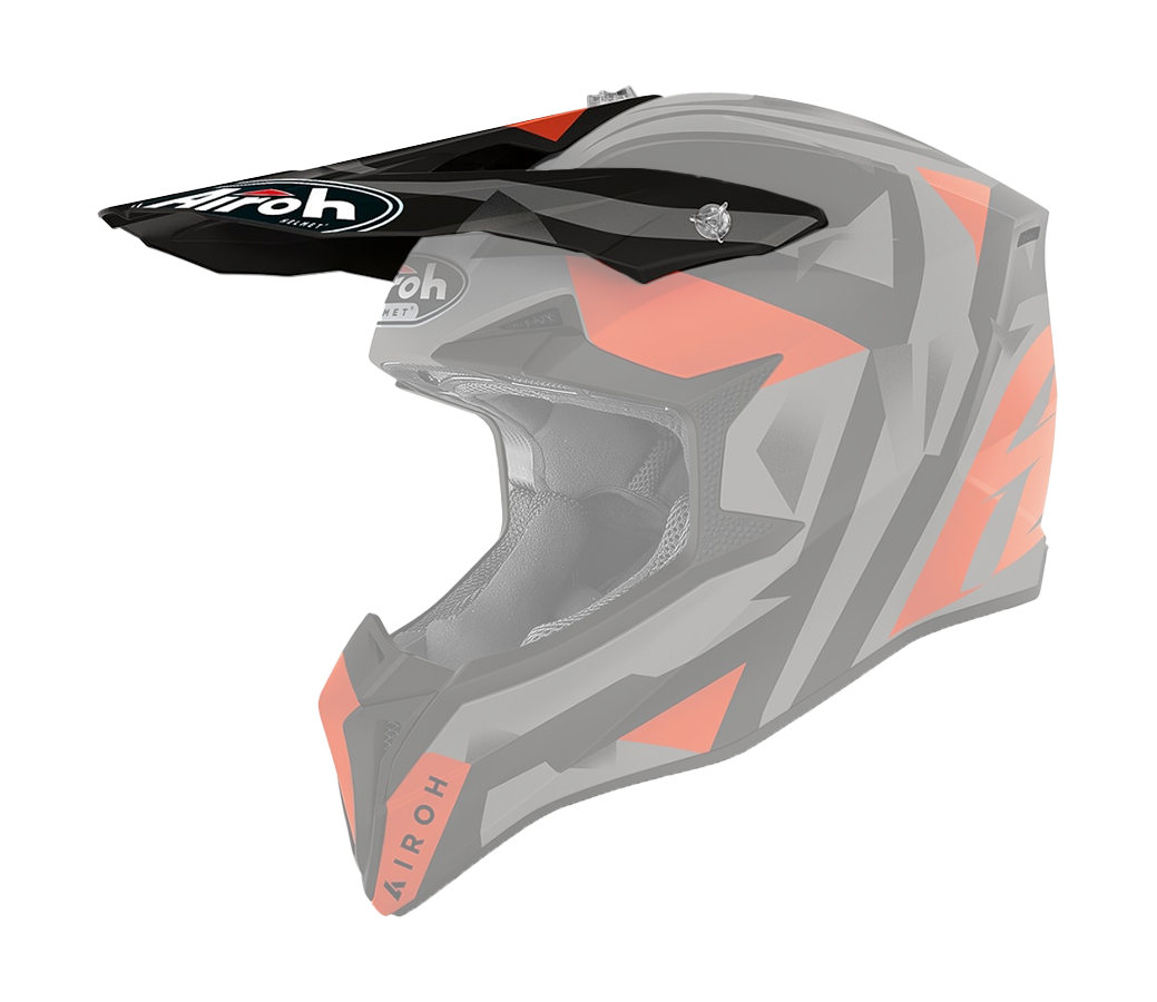 Airoh Helmet Visor Wraap Sequel - Matte Orange