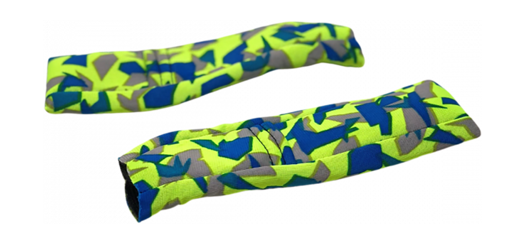 Airoh Chin Strap Covers Twist 2.0 - Camo Yellow