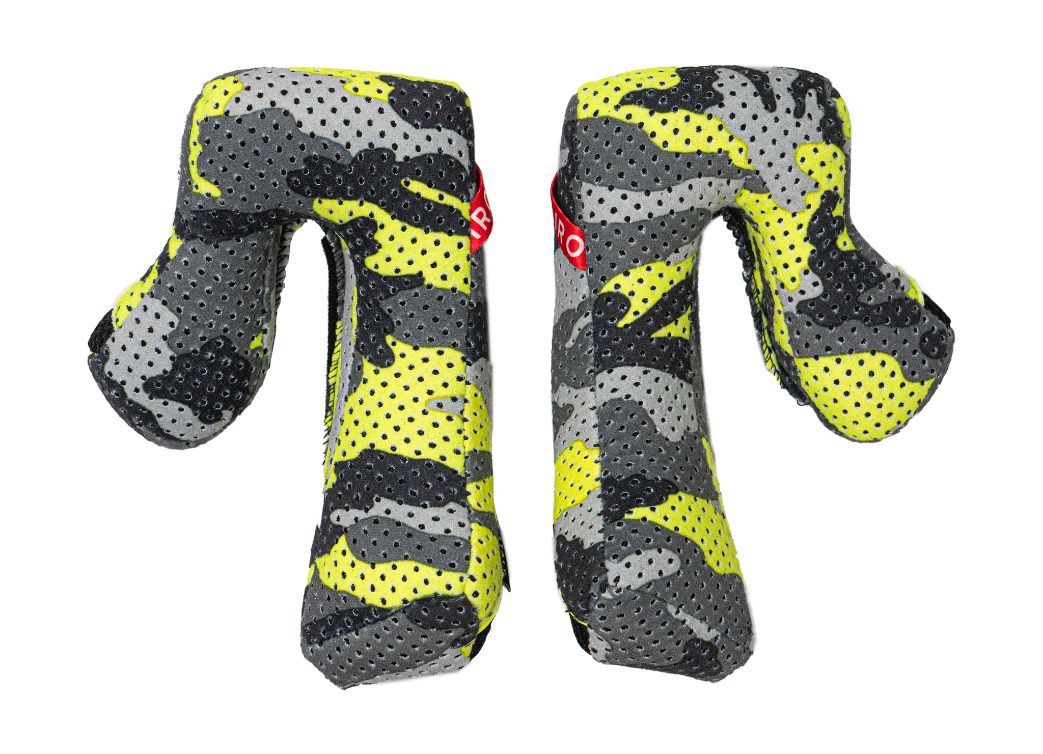 Airoh Cheek Pad Set Aviator 3 - Camo Grey / Yellow