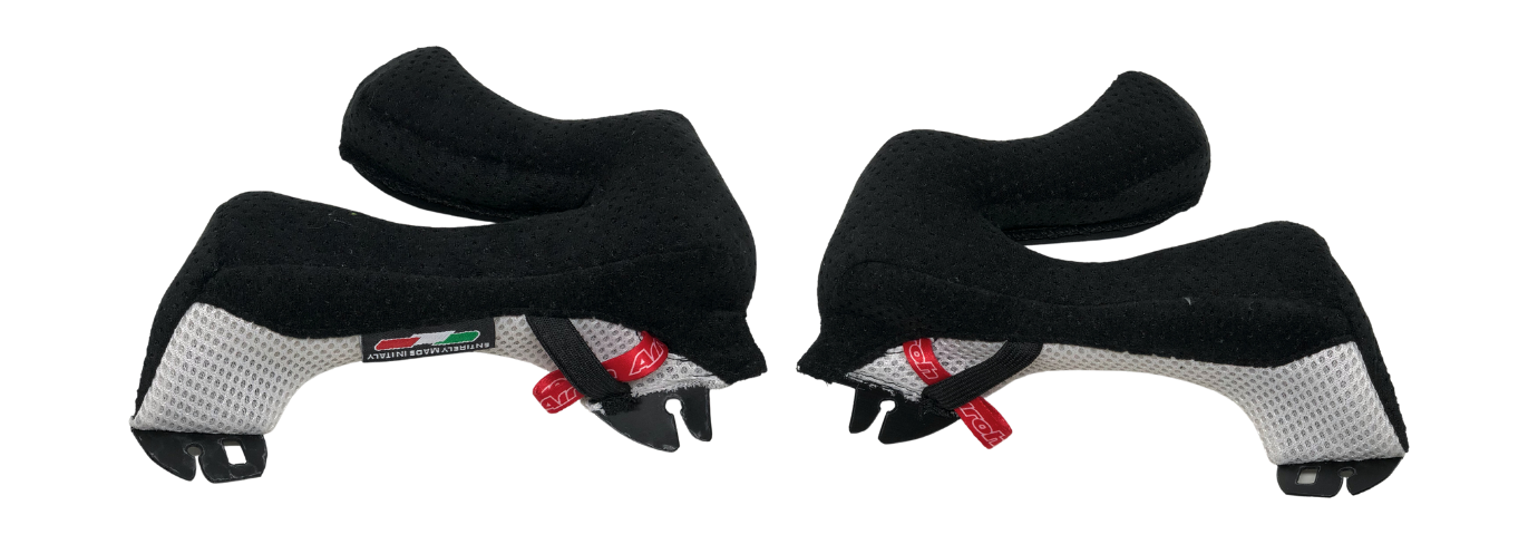 Airoh Cheek Pad Set Aviator Ace - Black / White